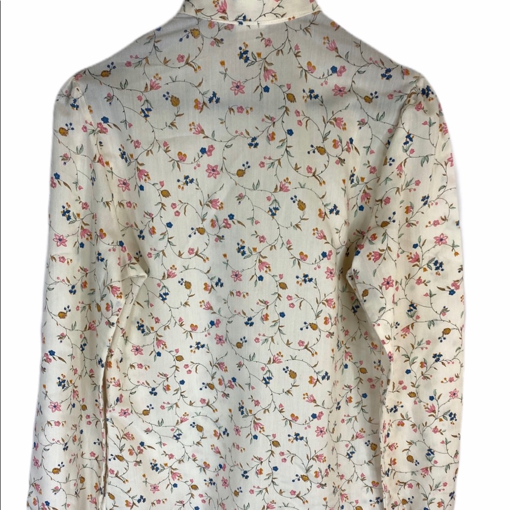 Vintage Wrangler Ruffle Button Up Blouse - image 5